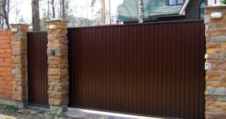 Купить откатные ворота консольные Шебекино, цена от 2764 руб.