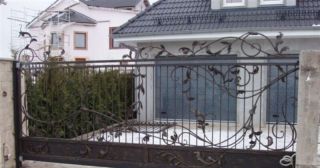 Купить откатные ворота кованые Шебекино, цена от 2764 руб.